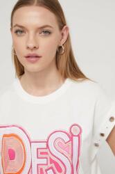 Desigual pamut póló női, fehér - fehér XS - answear - 28 990 Ft