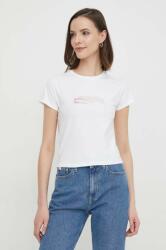 Calvin Klein Jeans top női, fehér - fehér M - answear - 12 990 Ft