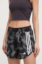 adidas Performance rövidnadrág futáshoz Own the Run szürke, mintás, közepes derékmagasságú, IK5011 - szürke S