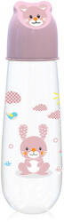 Baby Care cumisüveg állatfigurás kupakkal 250ml - Nyuszi