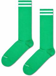 Happy Socks zokni Solid Sneaker Thin Crew zöld - zöld 36/40