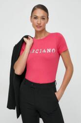 Marciano Guess t-shirt FLORENCE női, rózsaszín, 4GGP02 6138A - rózsaszín XS