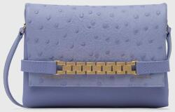 Victoria Beckham bőr táska lila - lila Univerzális méret