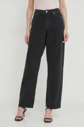 Calvin Klein Jeans farmer női, magas derekú - fekete 28