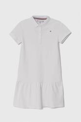 Tommy Hilfiger gyerek ruha fehér, mini, harang alakú - fehér 128