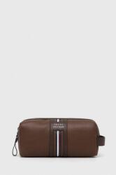 Tommy Hilfiger bőr kozmetikai táska barna - barna Univerzális méret