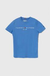 Tommy Hilfiger gyerek pamut póló - kék 116 - answear - 8 990 Ft