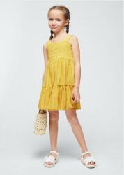 Mayoral gyerek ruha sárga, mini, harang alakú - sárga 122 - answear - 12 990 Ft