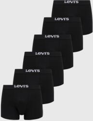 Levi's boxeralsó 6 db fekete, férfi - fekete L - answear - 27 990 Ft