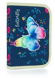 KARTON P+P pillangós kihajtható tolltartó - Flowers (9-52123)