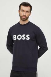 BOSS Green felső sötétkék, férfi, nyomott mintás - sötétkék M - answear - 39 490 Ft