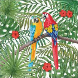 Ambiente Parrots papírszalvéta 33x33cm, 20db-os - szep-otthon
