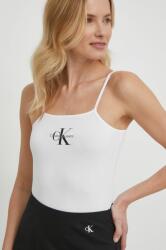 Calvin Klein Jeans body női, fehér - fehér XS