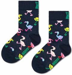 Happy Socks gyerek zokni Kids Flamingo Sock fekete - fekete 28/31