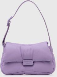 Emporio Armani bőr táska lila - lila Univerzális méret