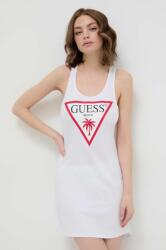 GUESS pamut ruha fehér, mini, egyenes, E3GP03 JA914 - fehér XS