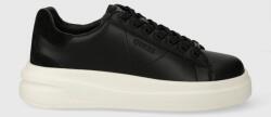 GUESS bőr sportcipő ELBINA fekete, FLJELBLEA12 - fekete Női 40