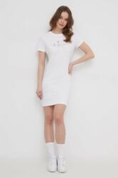 Calvin Klein ruha fehér, mini, harang alakú - fehér XS - answear - 21 990 Ft