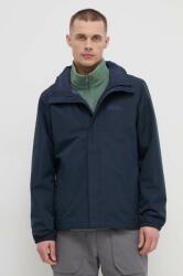 Jack Wolfskin szabadidős kabát Stormy Point türkiz - sötétkék XL