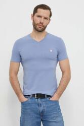 Guess t-shirt férfi, sima, M2YI32 J1314 - kék L
