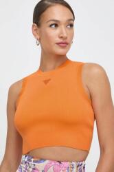 Guess top ALEXIA női, narancssárga, W4GZ34 Z3F40 - narancssárga L - answear - 19 990 Ft