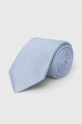 Boss selyen nyakkendő - kék Univerzális méret - answear - 21 990 Ft