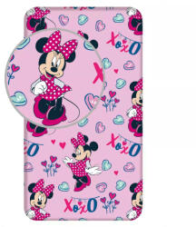 Jerry Fabrics Disney Minnie XoXo gumis lepedő 90*200 cm (JFK034927)