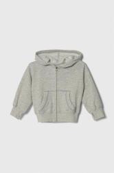 Abercrombie & Fitch gyerek felső szürke, melange, kapucnis - szürke 135/142