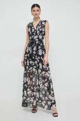 GUESS ruha GILDA fekete, maxi, harang alakú, W3GK60 WDW82 - fekete S