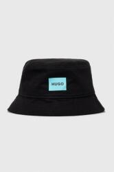 Hugo pamut sapka fekete, pamut - fekete L/XL - answear - 12 990 Ft