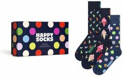 Happy Socks zokni Gift Box Navy 3 pár sötétkék - sötétkék 41/46
