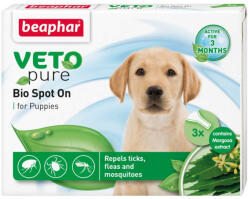 Beaphar VETO Pure Bio Spot On Puppy, 3 pipete