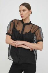 Custommade ing Cam női, állógalléros, fekete, relaxed, 999344201 - fekete 34