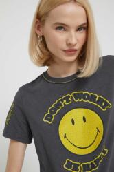 Desigual t-shirt női, szürke - szürke XS - answear - 22 990 Ft