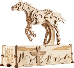 Wood Trick Puzzle 3D mecanic, Mustang mecanic, WT, lemn, 628 piese