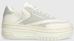 Reebok bőr sportcipő CLUB C bézs - bézs Női 38.5 - answear - 34 990 Ft