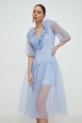 Custommade ruha Jaquelina midi, harang alakú, 999344483 - kék 36