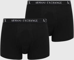Armani Exchange boxeralsó 2 db fekete, férfi - fekete L