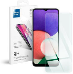 Blue Star Samsung Galaxy A22 4G előlapi üvegfólia, edzett, 9H, 0.3mm, SM-A225, Bluestar - bluedigital