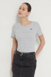 Desigual t-shirt női, szürke - szürke XL