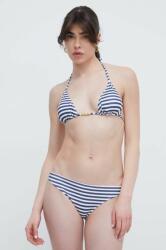 Pepe Jeans bikini felső sötétkék, enyhén merevített kosaras - sötétkék XS - answear - 10 990 Ft