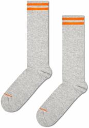 Happy Socks zokni Solid Sneaker Thin Crew szürke - szürke 36/40