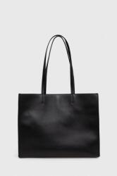 Patrizia Pepe bőr táska fekete, 8B0172 L001 - fekete Univerzális méret