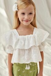 MAYORAL gyerek ing fehér, sima - fehér 128
