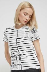 Desigual t-shirt női, fehér - fehér S - answear - 25 990 Ft