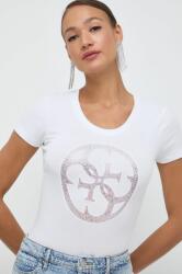 Guess t-shirt női, fehér, W4GI29 J1314 - fehér XXL