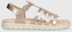 Geox gyerekszandál bőrből SANDAL SOLEIMA - arany 32