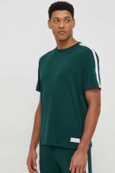 Tommy Hilfiger pamut póló fekete, férfi, sima - zöld XL