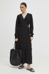 MEDICINE ruha fekete, midi, harang alakú - fekete XL - answear - 9 990 Ft