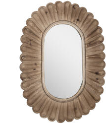 Clayre & Eef Oglinda perete lemn maro 73x4x104 cm (52S298)